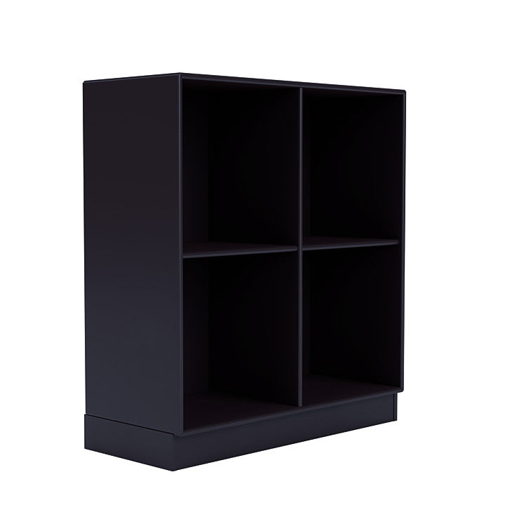 Montana Show Bookcase With 7 Cm Plinth, Shadow