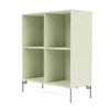 Montana Show Bookcase With Legs, Pomelo/Matt Chrome