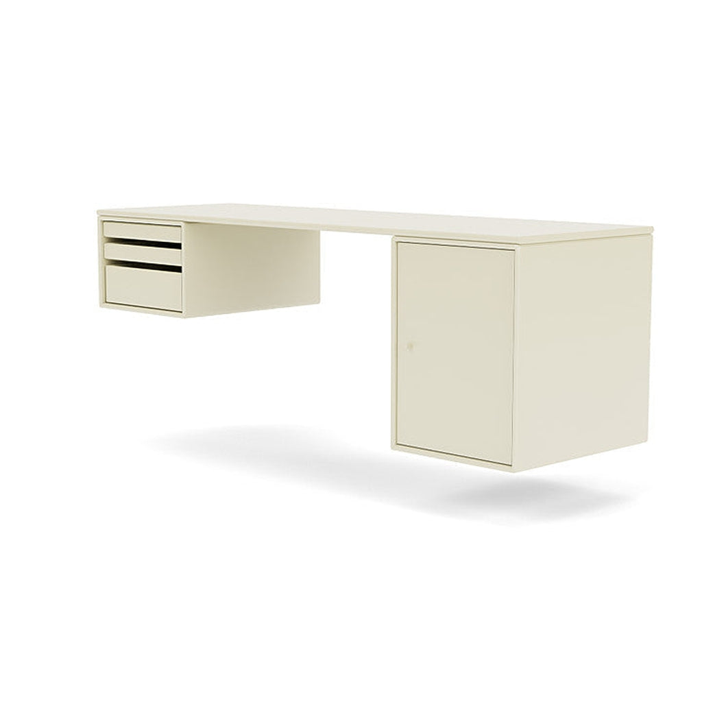 Montana Workshop Work Desk, Vanilla White