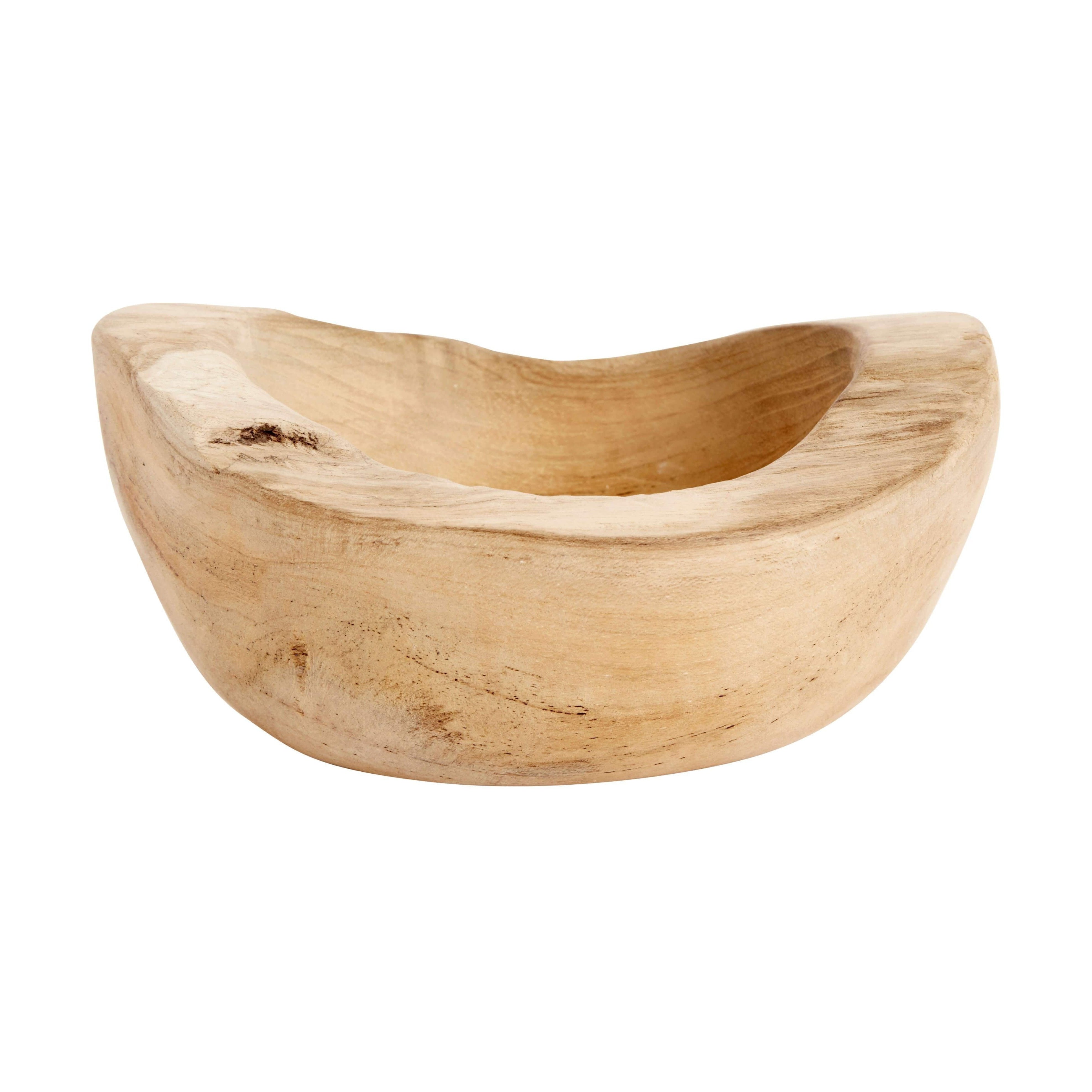 Muubs Rustic Bowl Teak, 13 cm