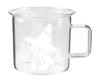 Muurla Moomin Glass Mug 3,5 Dl, Snufkin