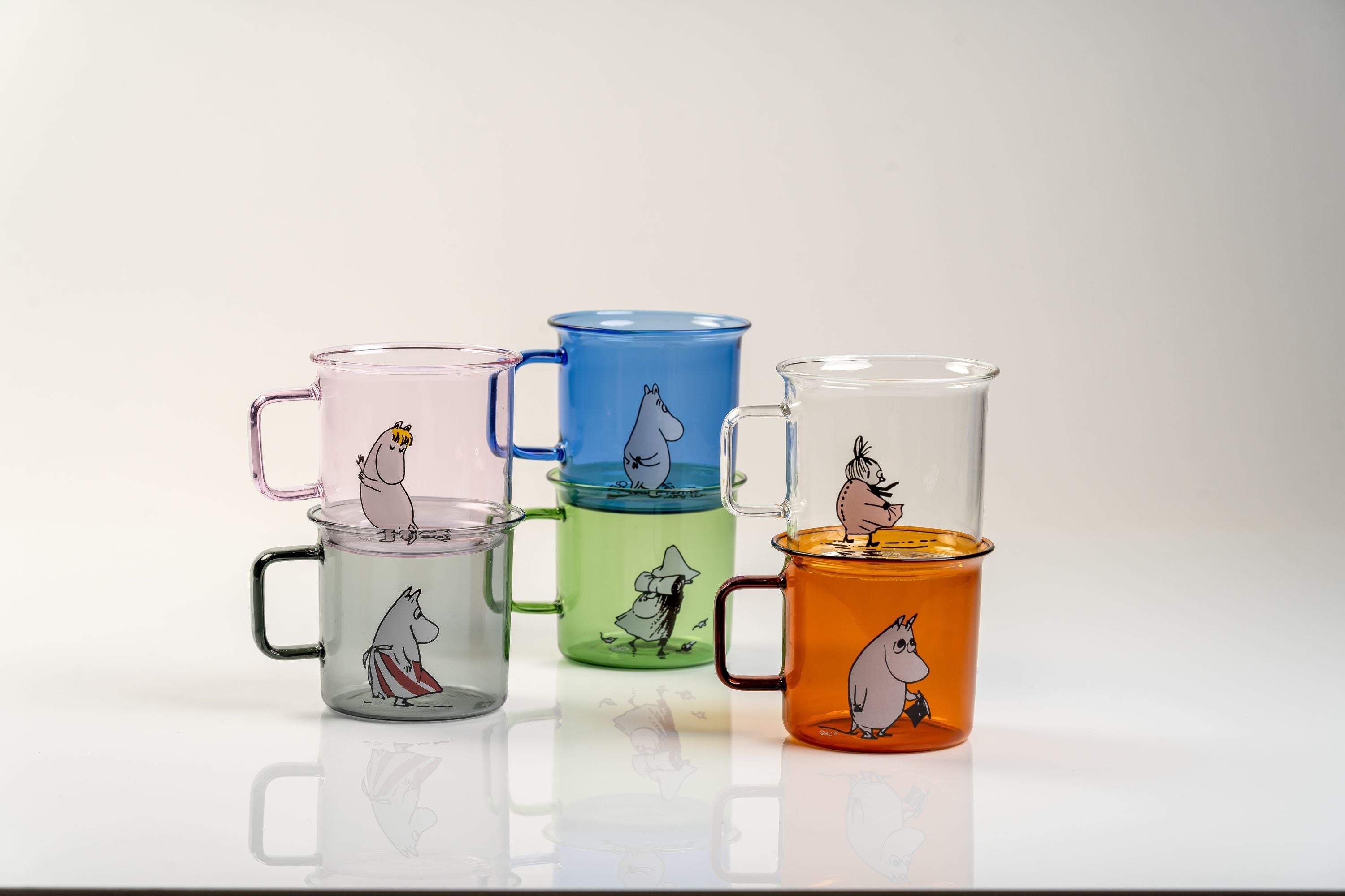 Muurla Moomin Glass Mug, Snorkmaiden