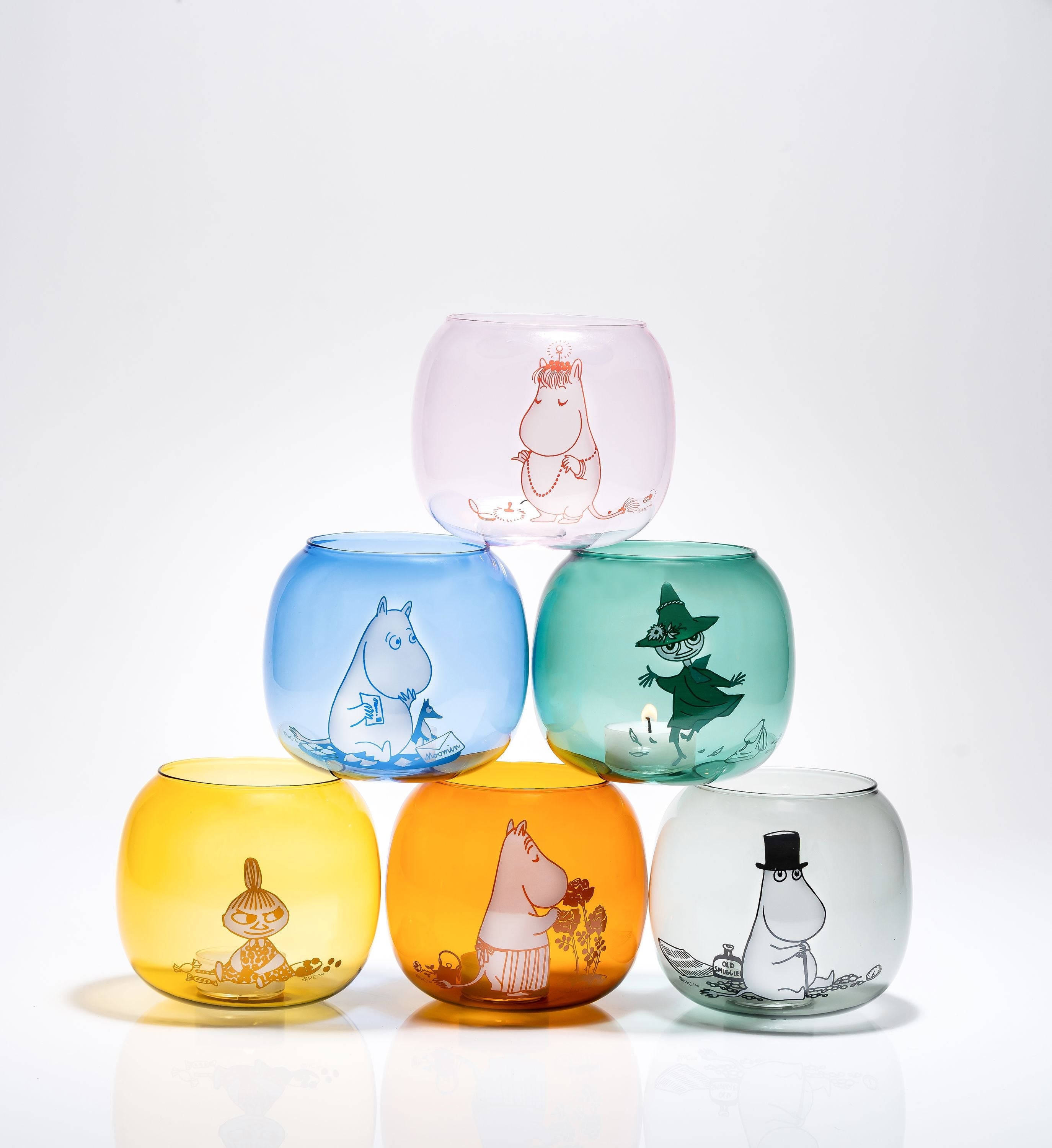 Muurla Moomin Tealight Holder, Snorkmaiden