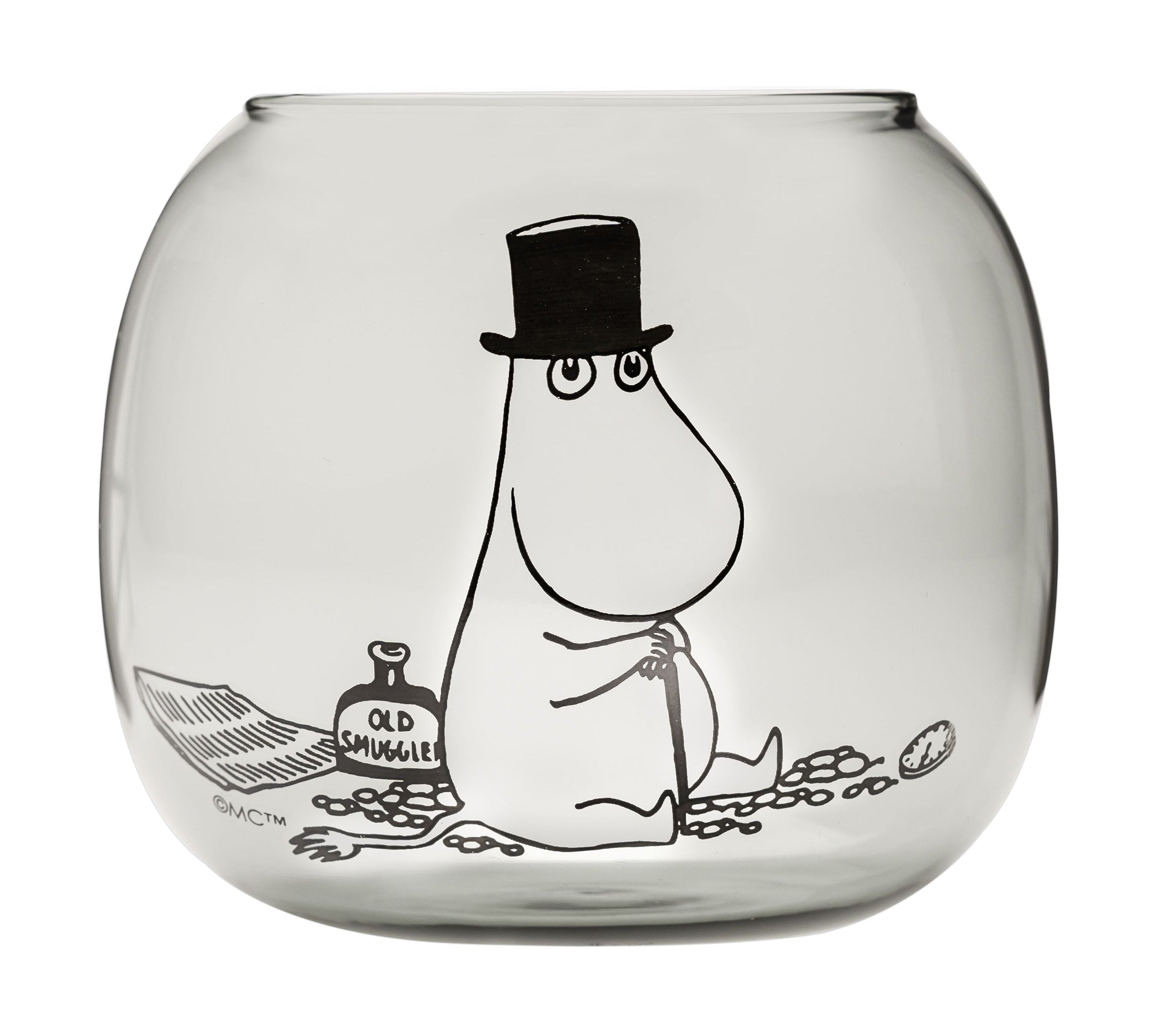 MUURLA MOOMIN TEALIGHT HOCER, MOOMINPAPPA