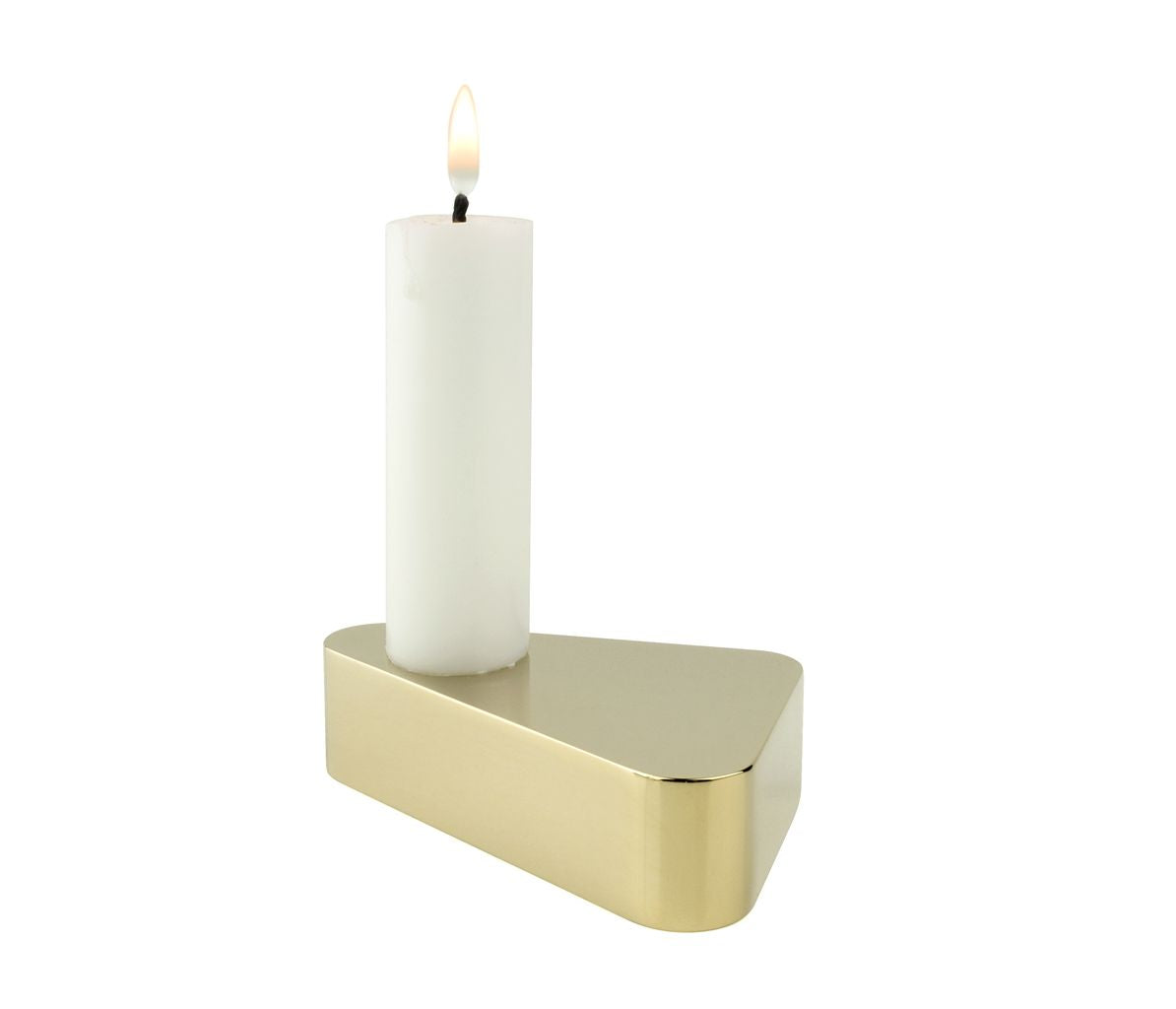 Novoform Design Flip Candlestick, błyszczące złoto