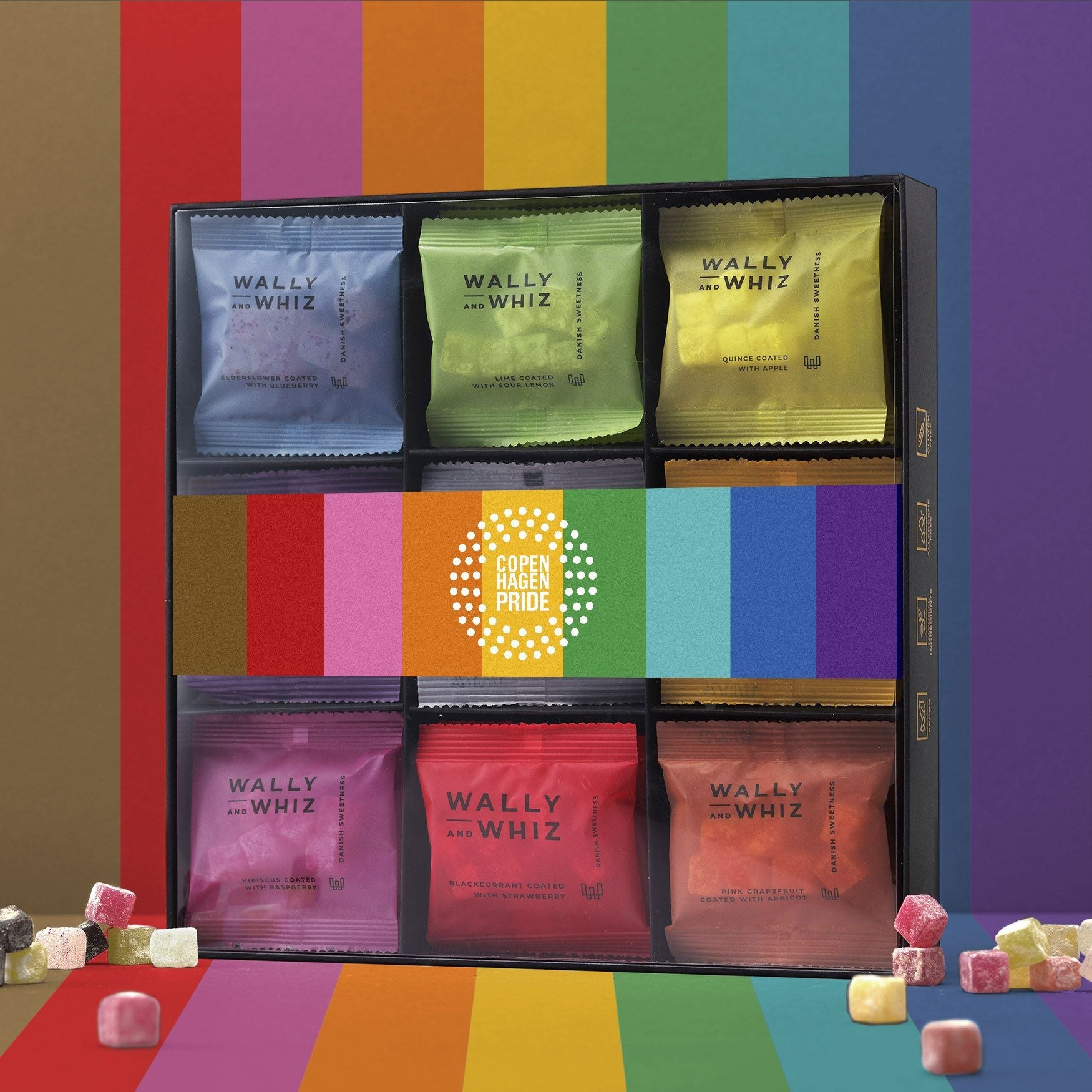 Wally i Whiz the Pride Rainbow Box, 297 g