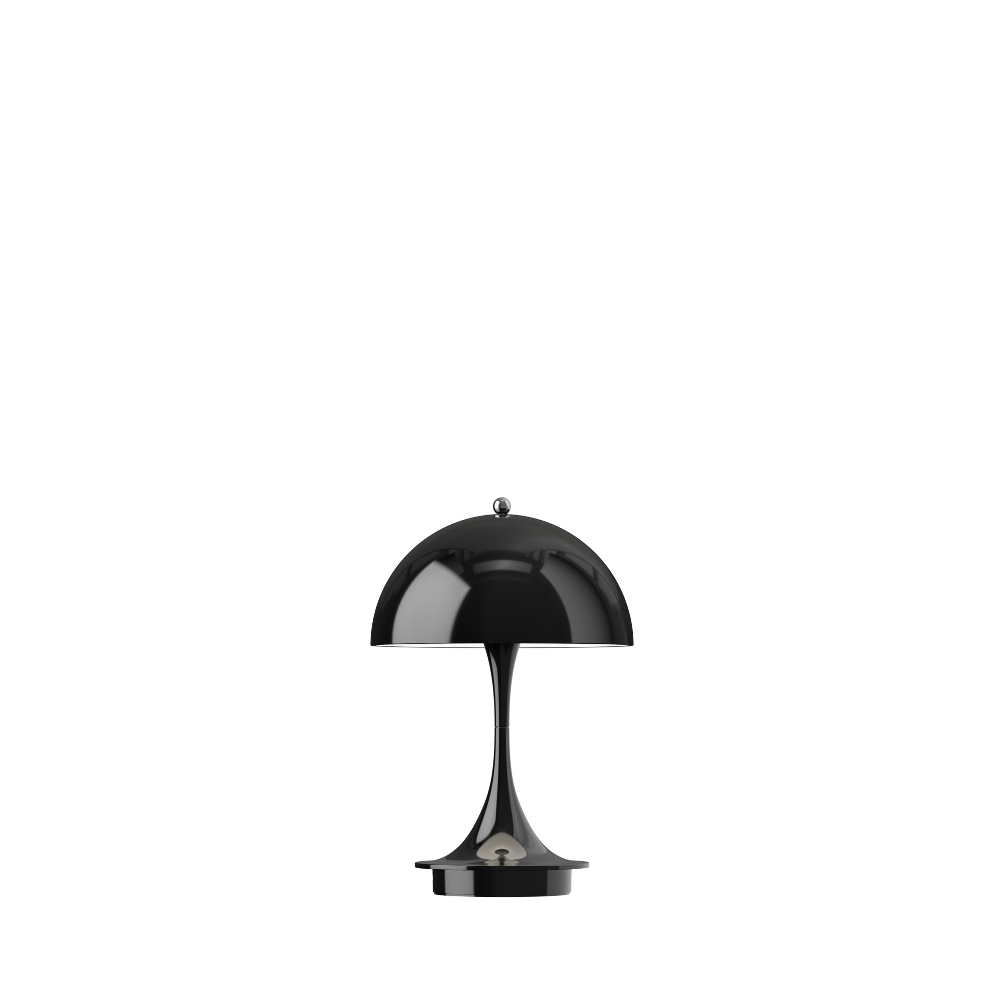 Panthella 160 Portable Table Lamp, Opaque Black