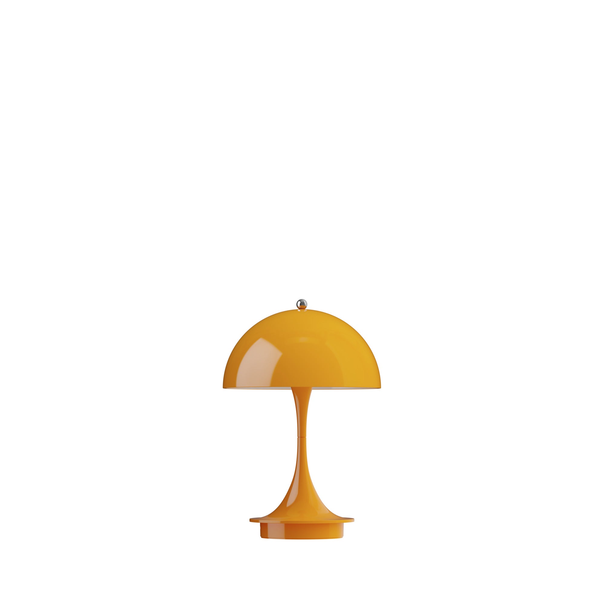 Panthella 160 Portable Table Lamp, Opaque Orange