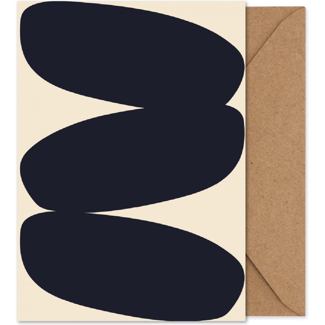Papierowe zbiorowe solidne kształty 01 Art Card