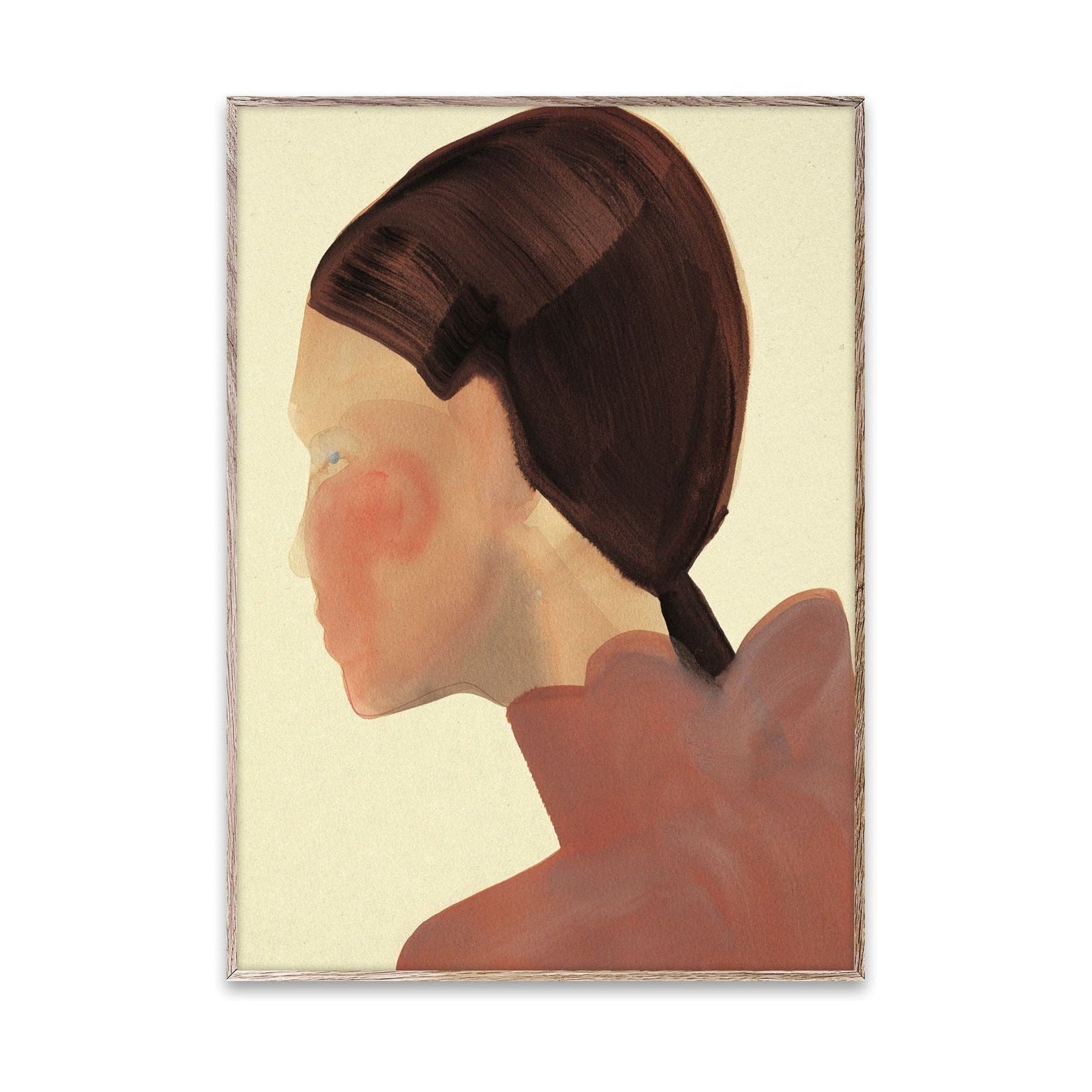 Paper Collective The Ponytail Poster, 50x70 Cm