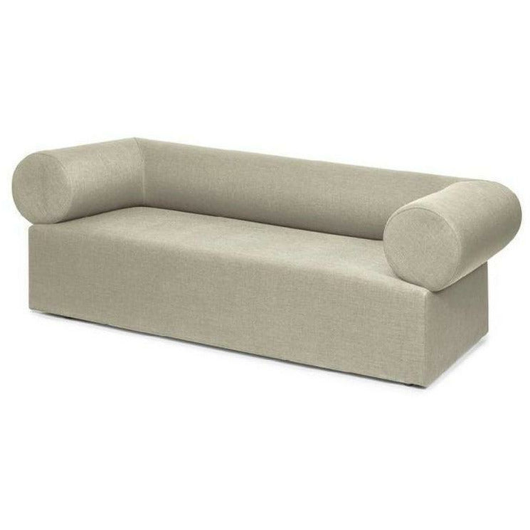 Puik Chester Couch 2 osobę, srebrny