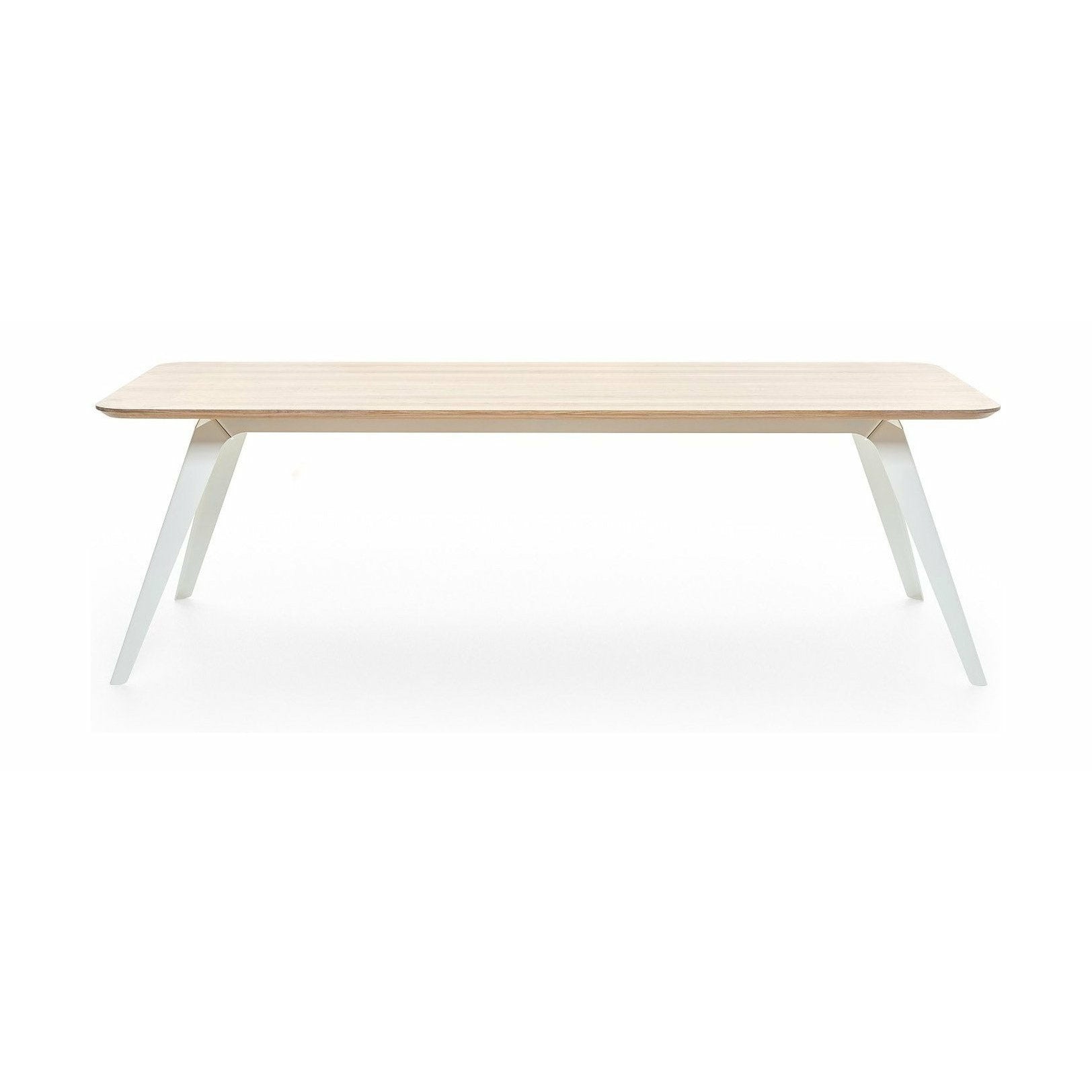 Puik Fold Dining Table 200x95cm, White / Naturel