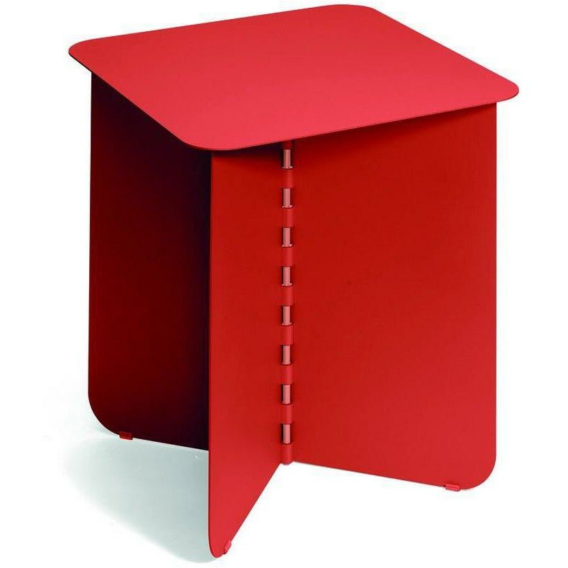 Puik Hinge Side Table 40x40cm, Red