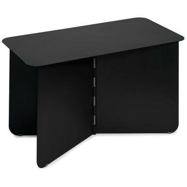 Puik Hinge Side Table 70x35 Cm, Black