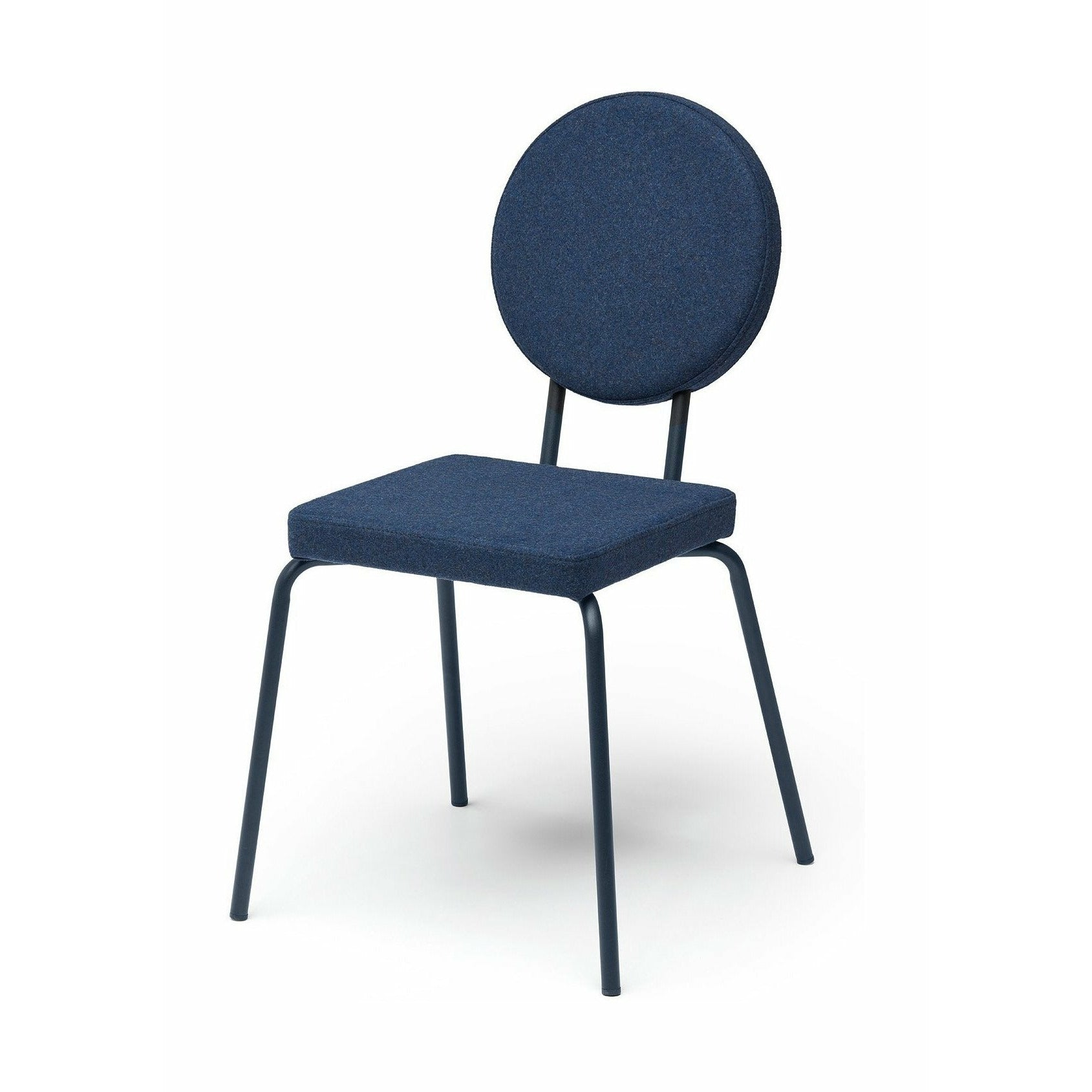 Puik Option Chair Seat Square / Backrest Round, Dark Blue