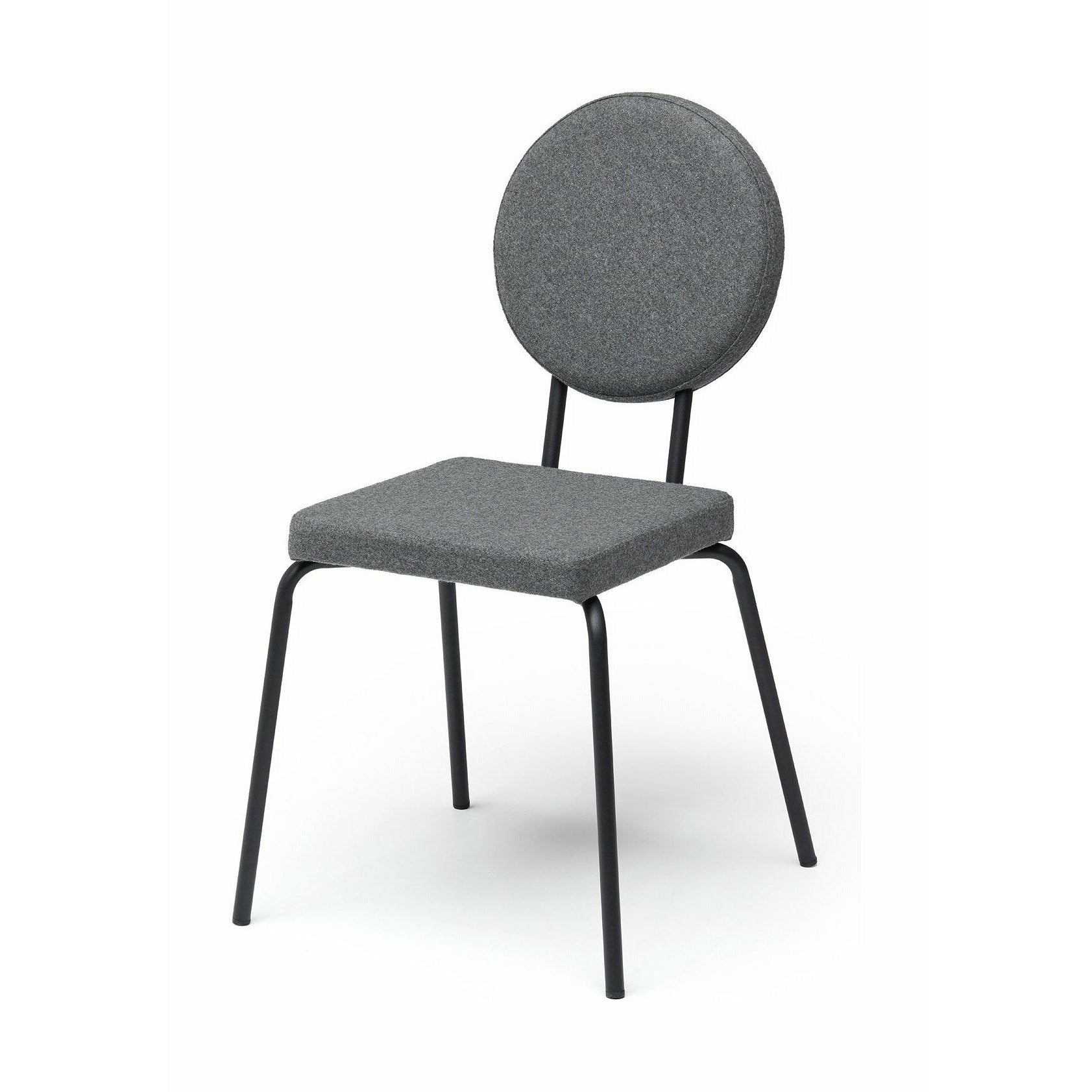 Puik Option Chair Seat Square / Backrest Round, Light Grey