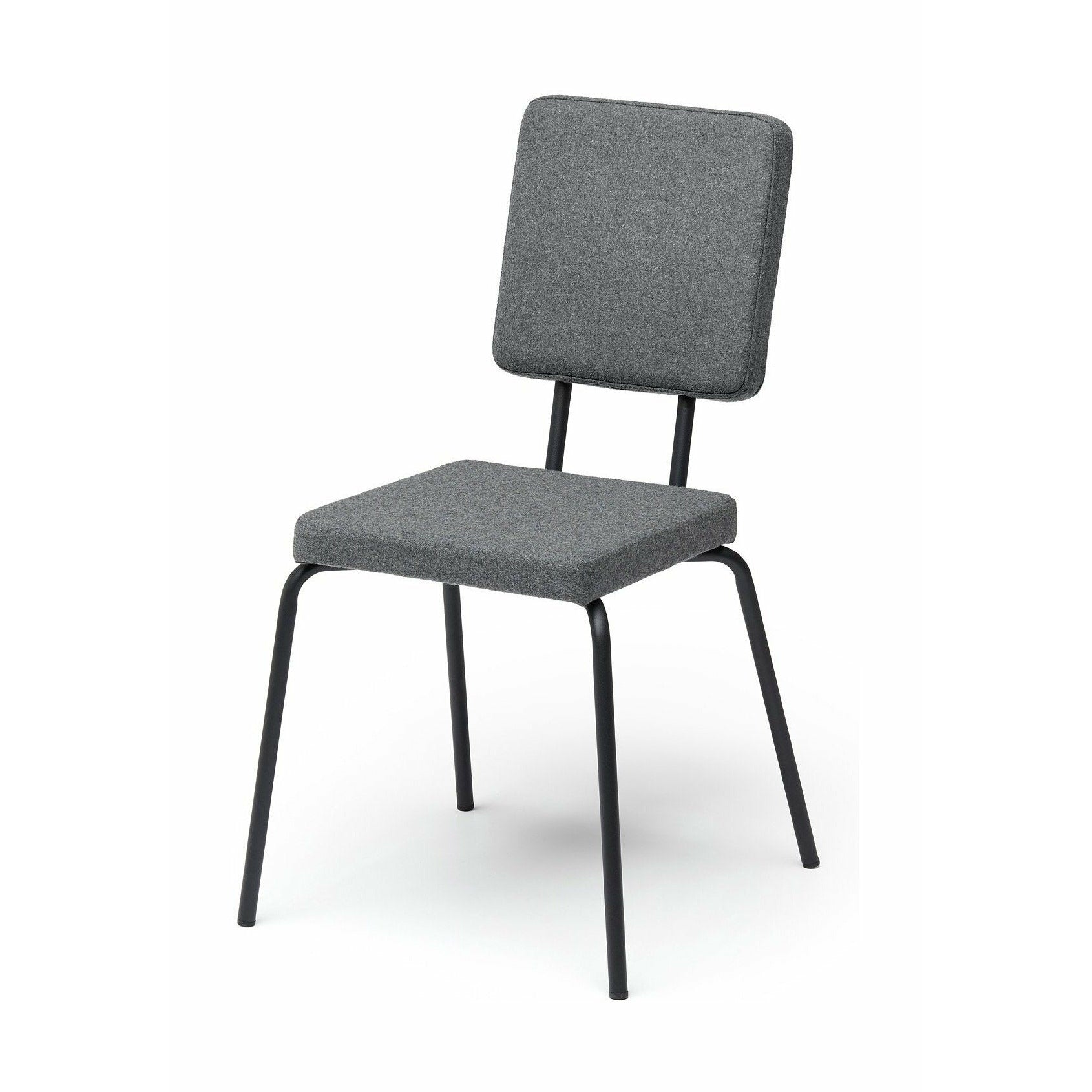 Puik opcja fotela krzesła i kwadrat oparcia, jasnoszary
