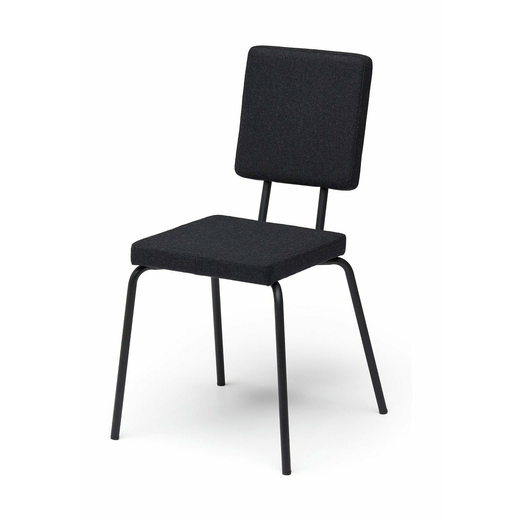 Puik opcja fotela krzesła i kwadrat oparcia, czarny