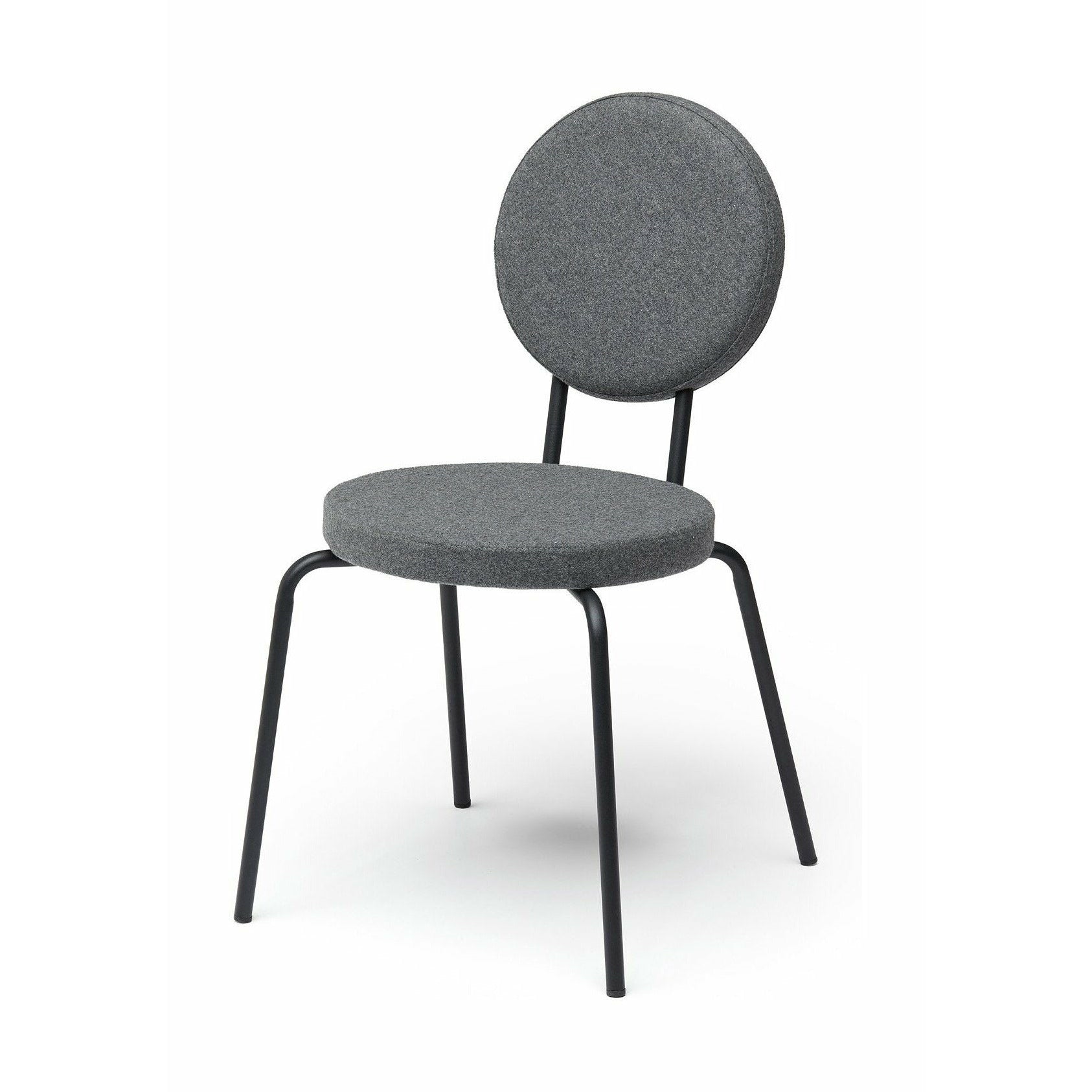 Puik opcja fotela krzesła i oparcie się okrągłe, jasnoszary