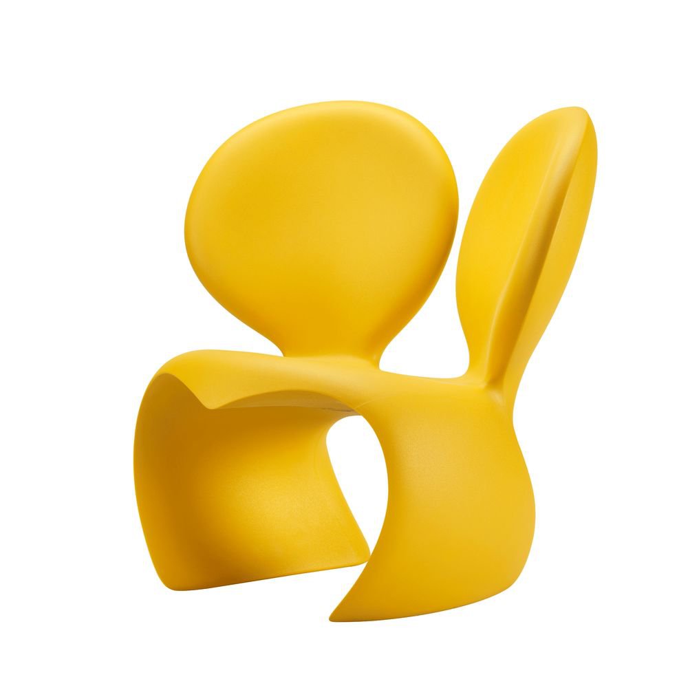 Qeeboo Don't F**K With The Mouse Chair Plastic, Yellow