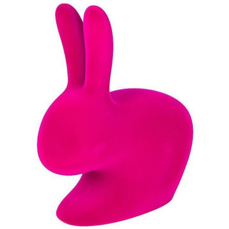 QEEBOO Bunny krzesło aksamitne, Fuxia