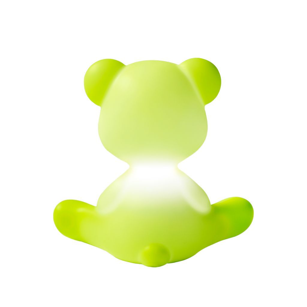 Qeeboo Teddy Boy Table Lamp With Cable, Light Green