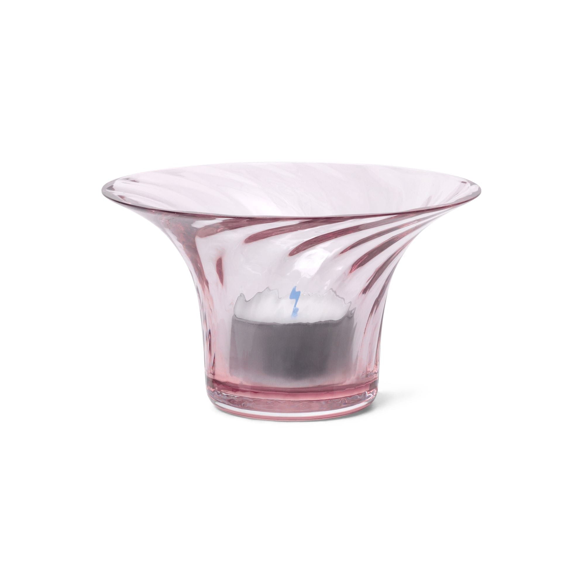 Rosendahl Filigree Optic Anniversary Tealight Holder ø11 Cm, Pink