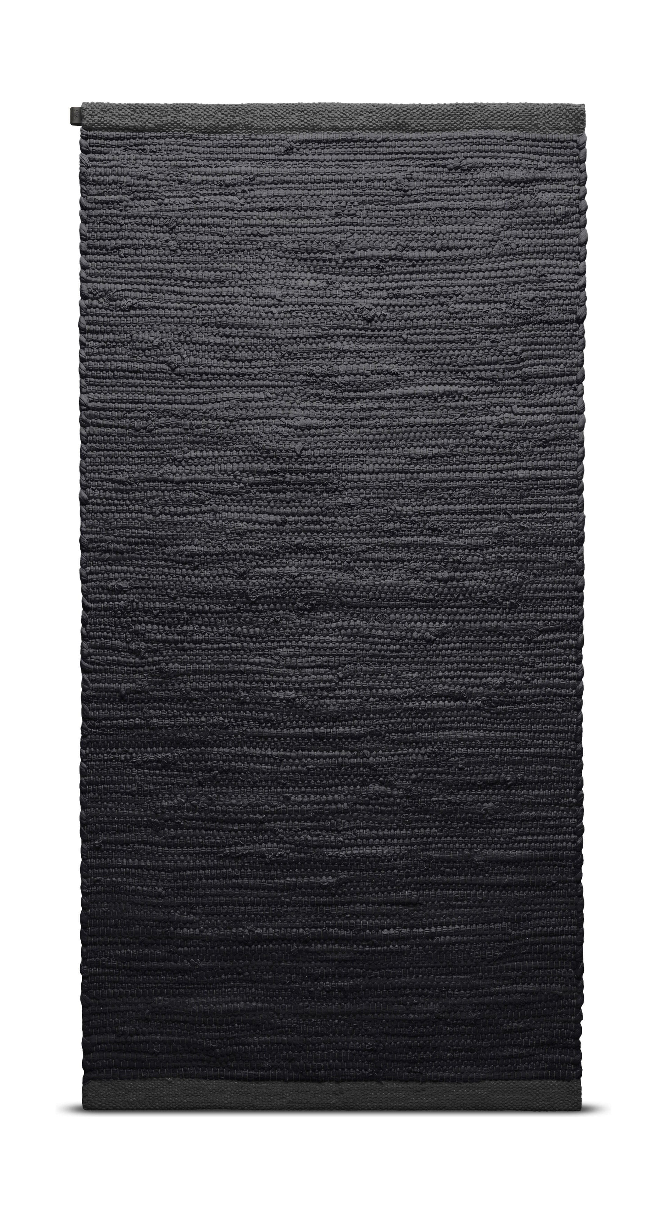 Dywany dywan z bawełny 140 x 200 cm, węgiel drzewny
