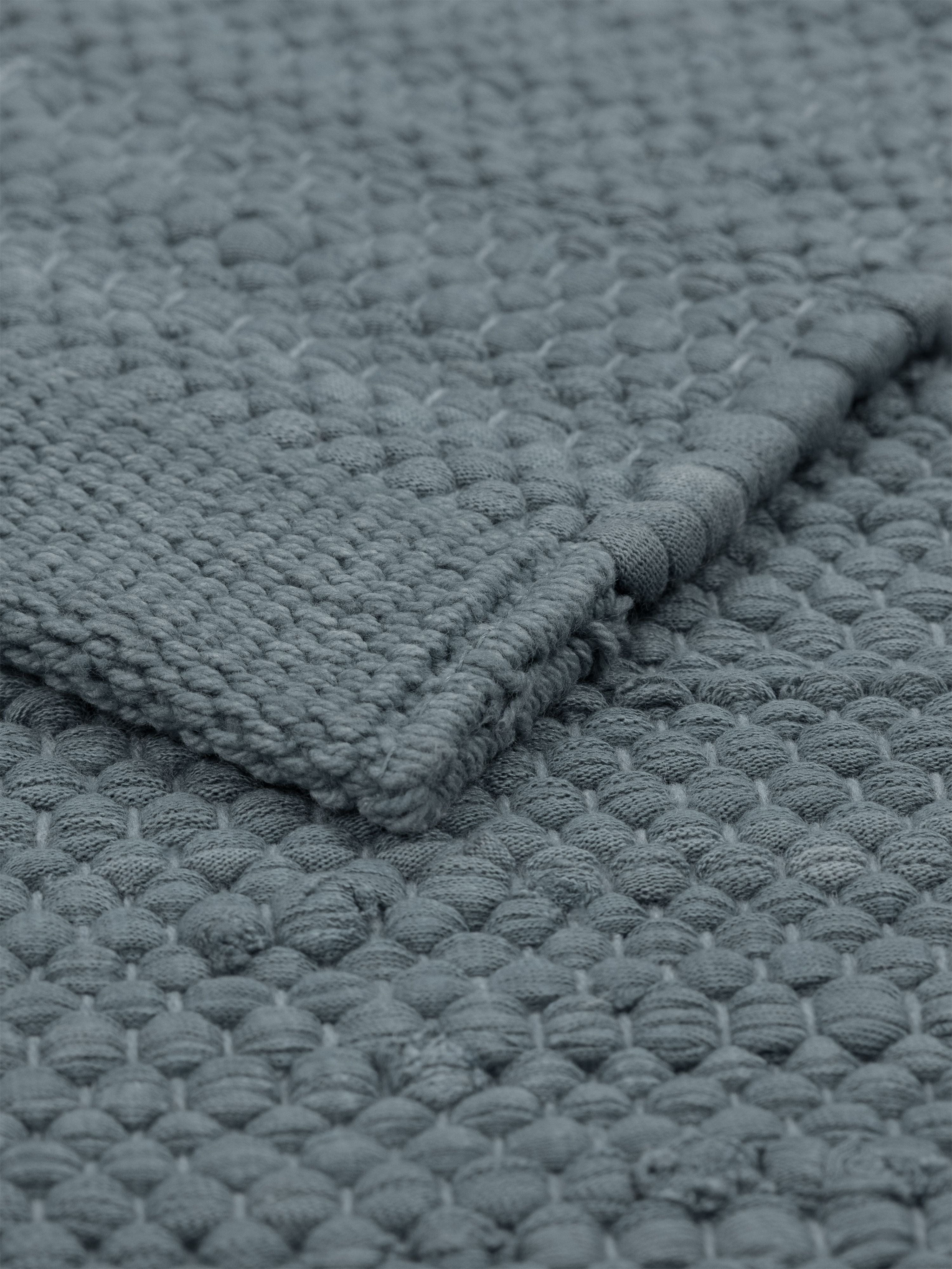 Dywany dywan bawełniany 170 x 240 cm, stalowy szary