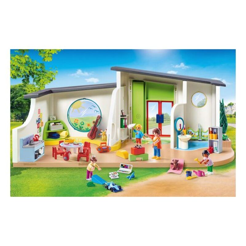 Playset City Life Rainbow Nursery Playmobil 70280 (180 szt.)