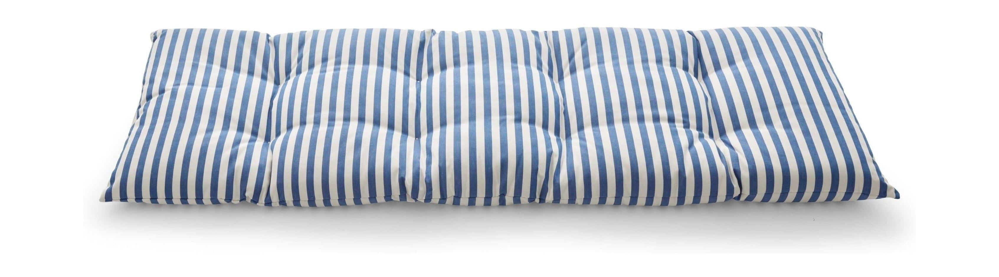 Skagerak Barrier Seat Cushion 125x43 Cm, Sea Blue Stripe