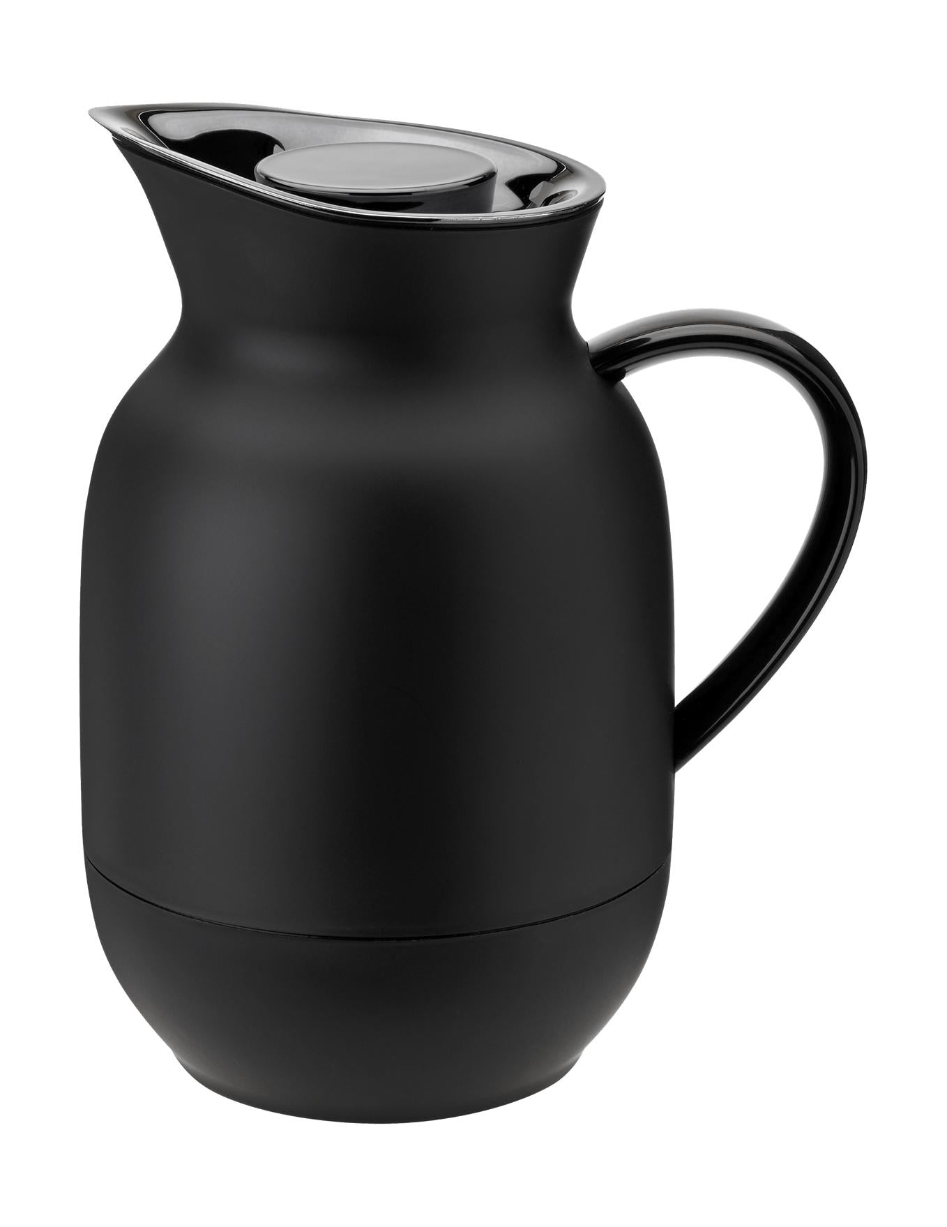 STELTON AMPHORA DZIAŁANIA Kawa z dzbanem 1 L, miękka czarna