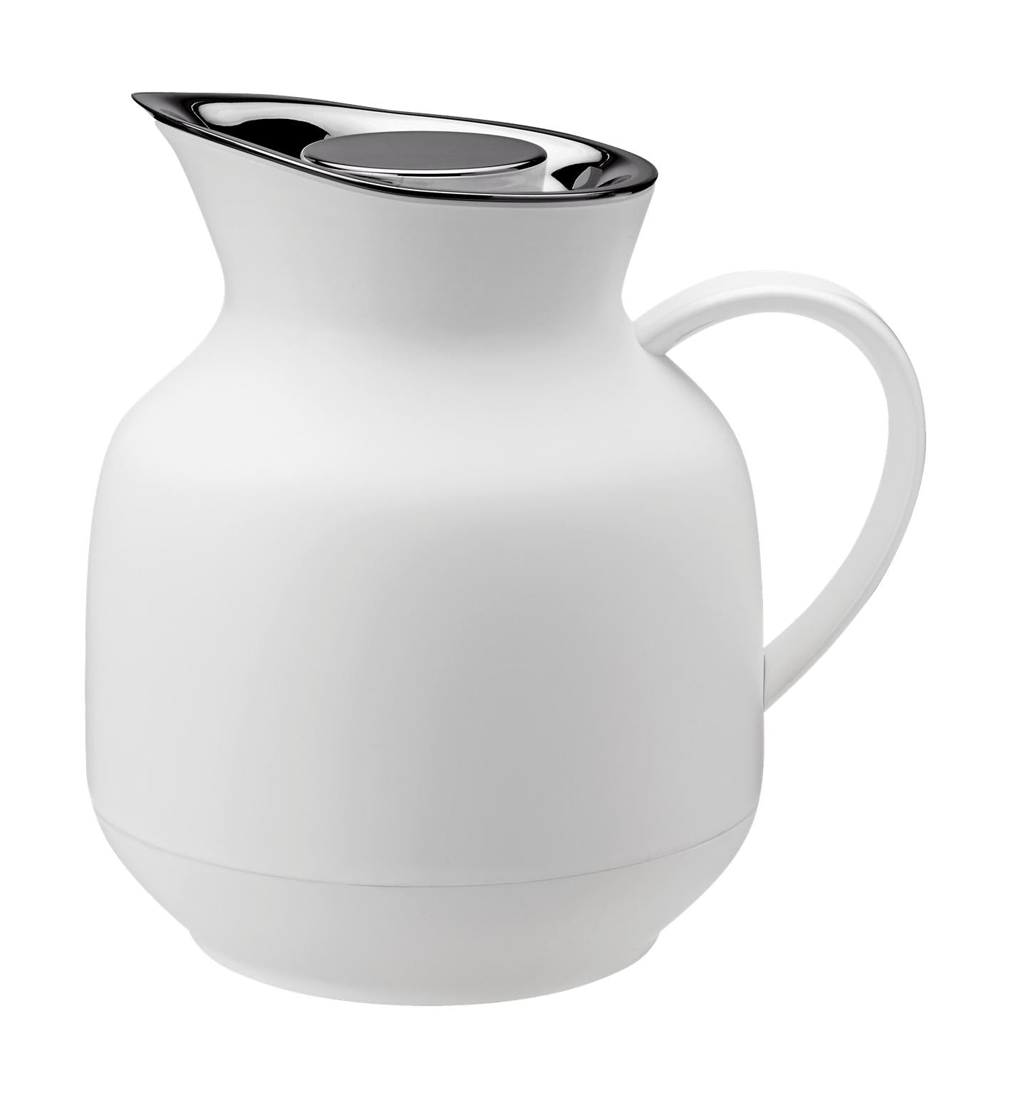 STELTON AMPHORA PARTOWANA HAT 1 L, miękka biała