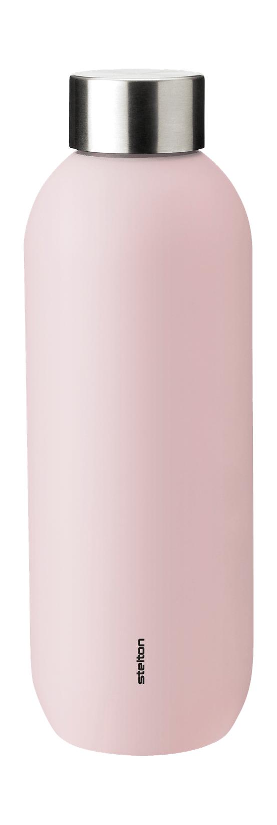 Stelton Keep Cool Termo Bottle 0,6 L, Soft Rose