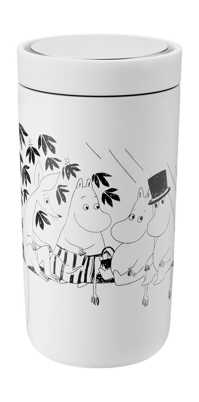 Stelton, aby kliknąć kubek termo 0,2 l, Mumin Soft