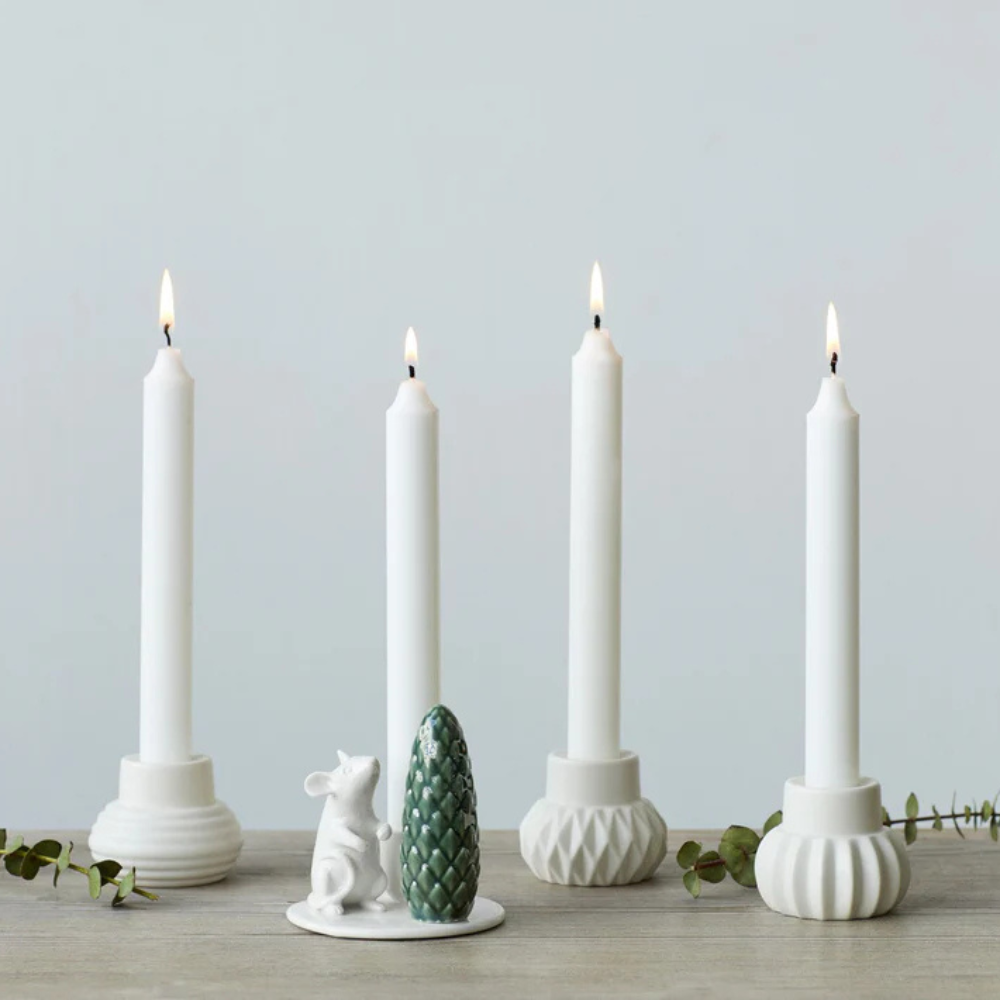 Dottir Winter Stories Mouse Candle Holder