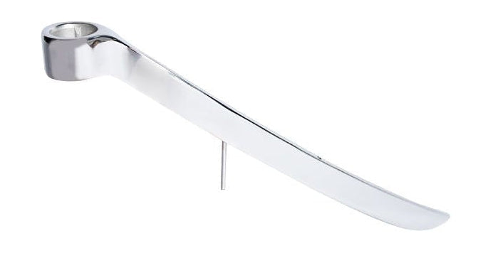 Uyuni Lighting Candle Holder 1'arm Mini Taper Ø 18 cm, Chrome