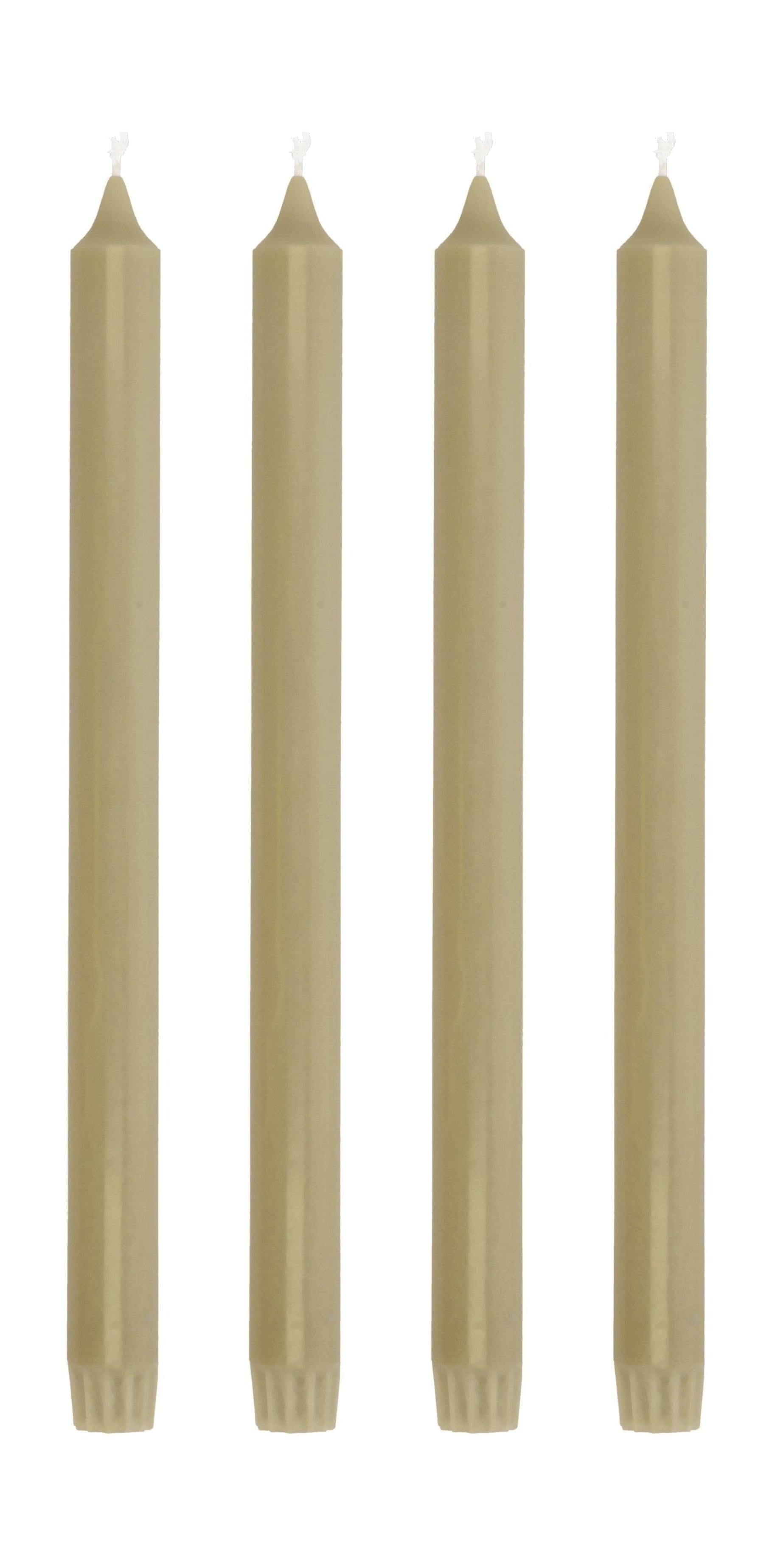 Kolekcja willi AIA Stick Candle Zestaw 4 Øx H 2,2x30, piasek