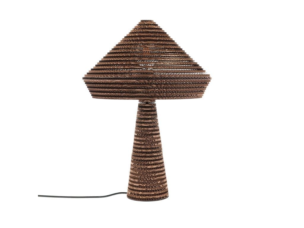 Lampa stołowa z kolekcji Villa, brązowy