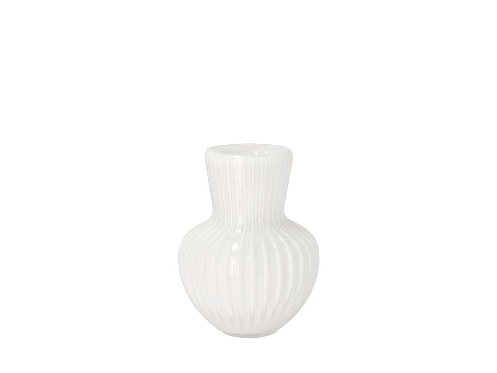 Villa Collection Cuneo Vase ø 15 Cm, White
