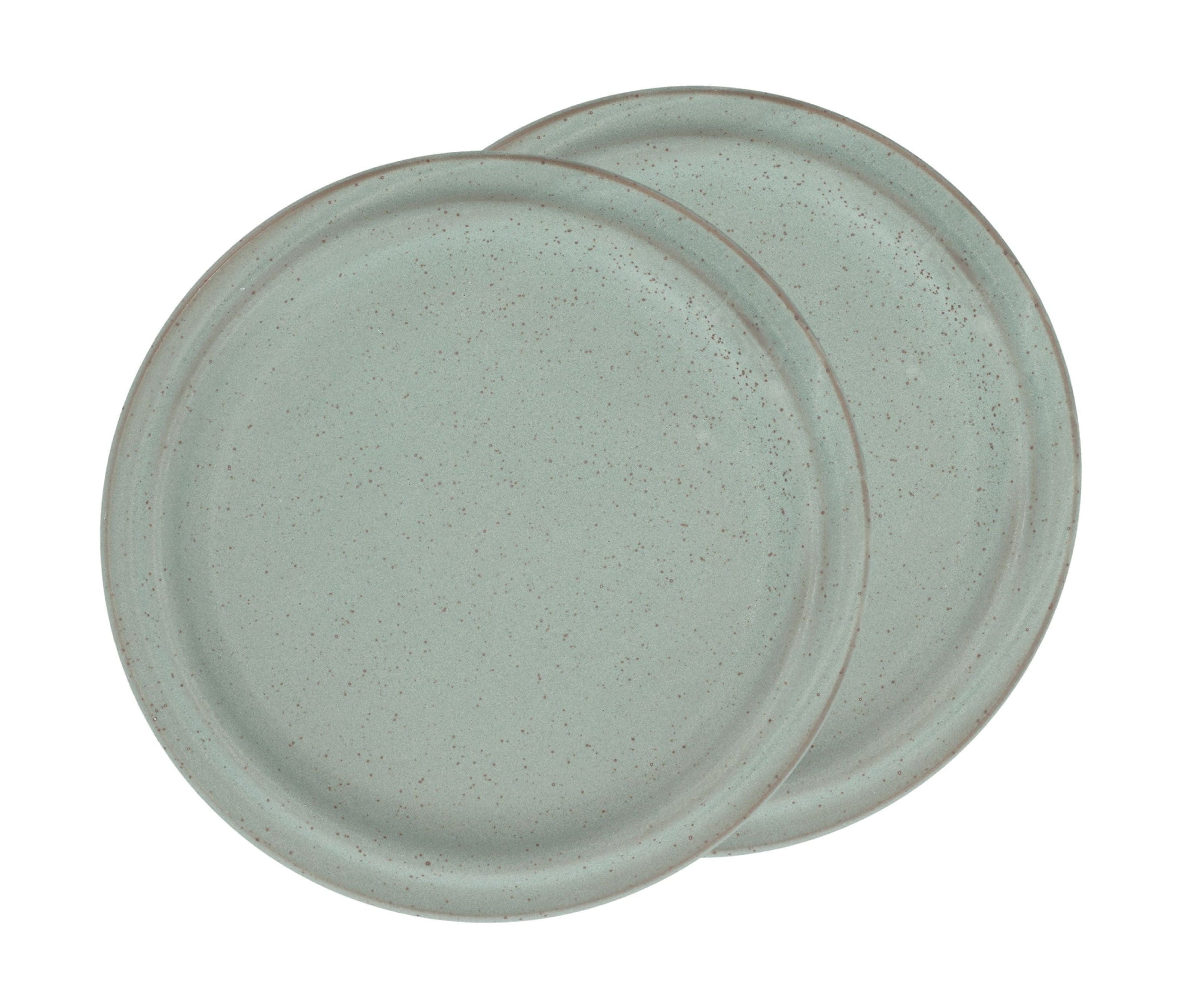 Villa Collection Evig Lunch Plate Set Of 2, Green