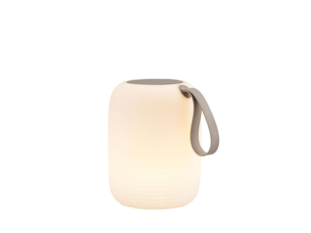 Kolekcja Villa Lampa LED z głośnikami Ø 21 cm, biały