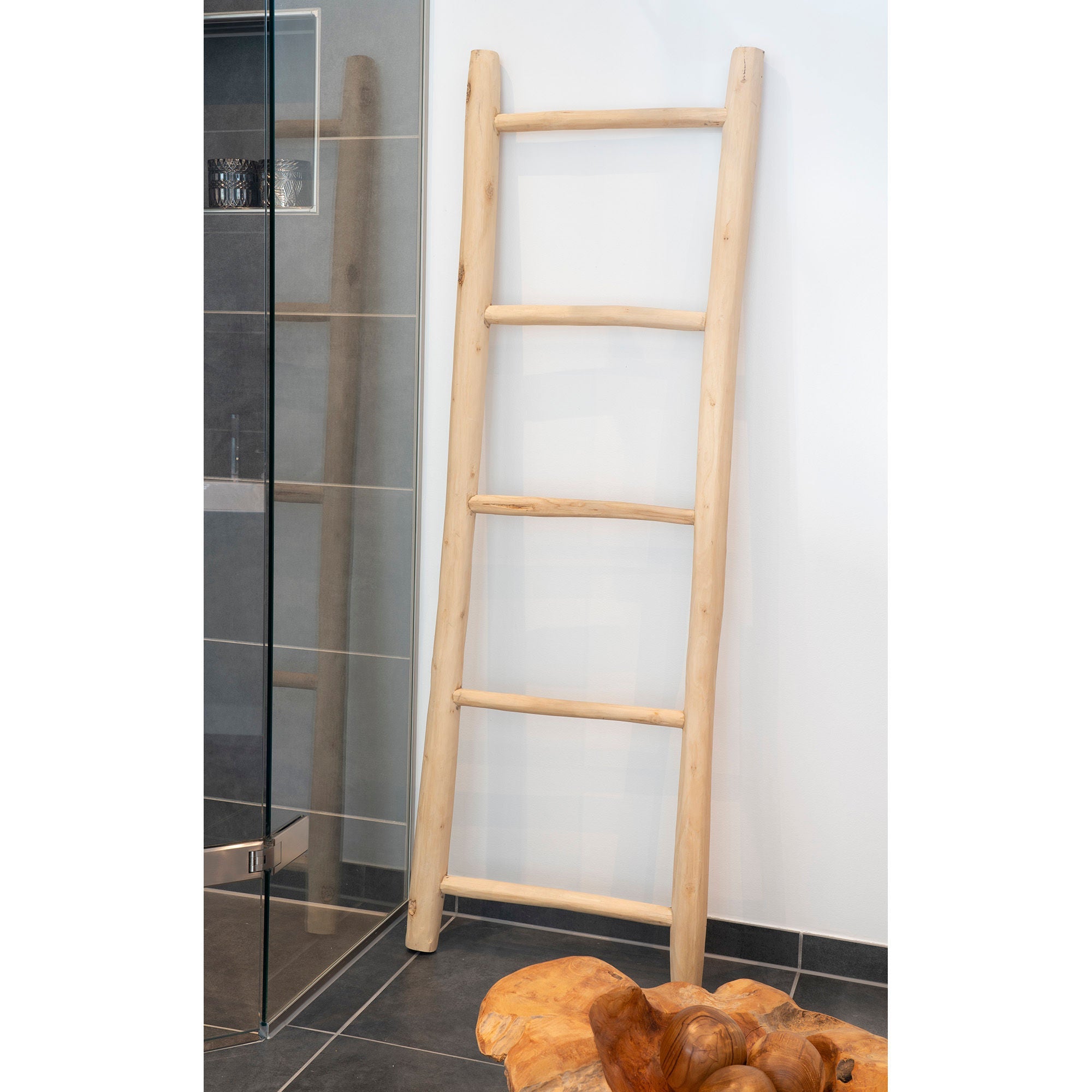 Dom Nordic Teak Ladder