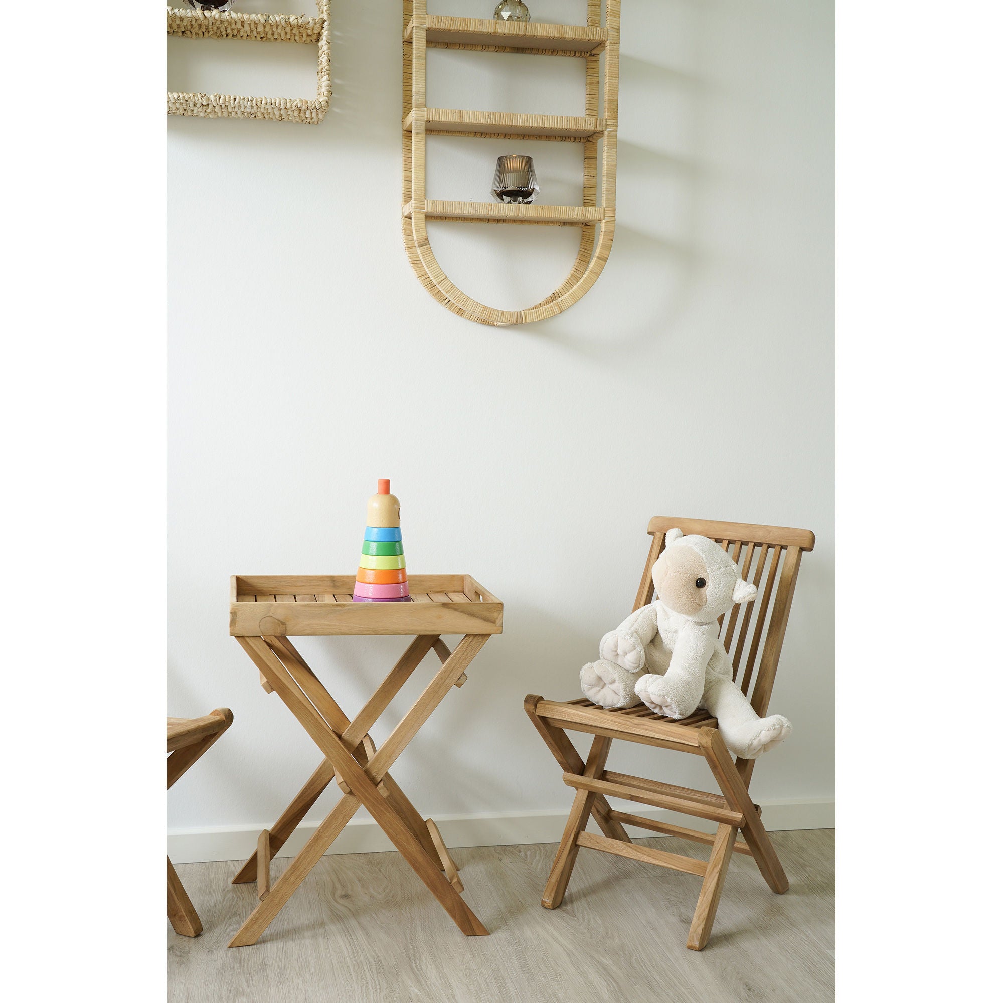 House Nordic Toledo Kids Teak krzesło - zestaw 2