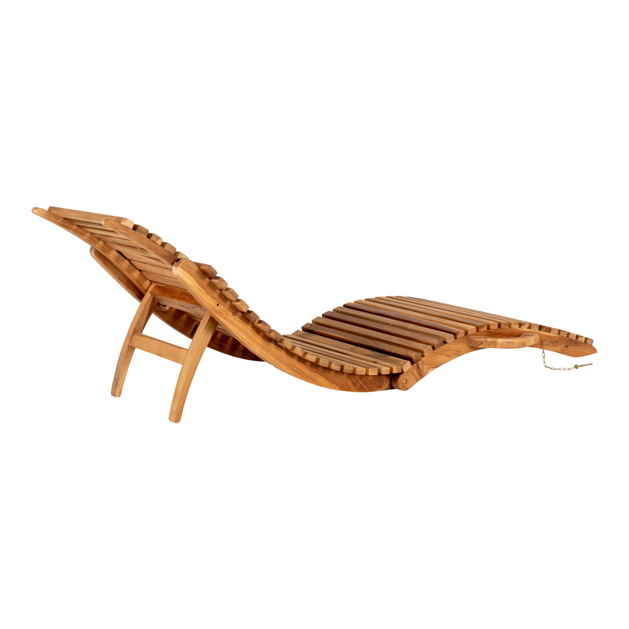 House Nordic Arrieta Teak Sunlounger