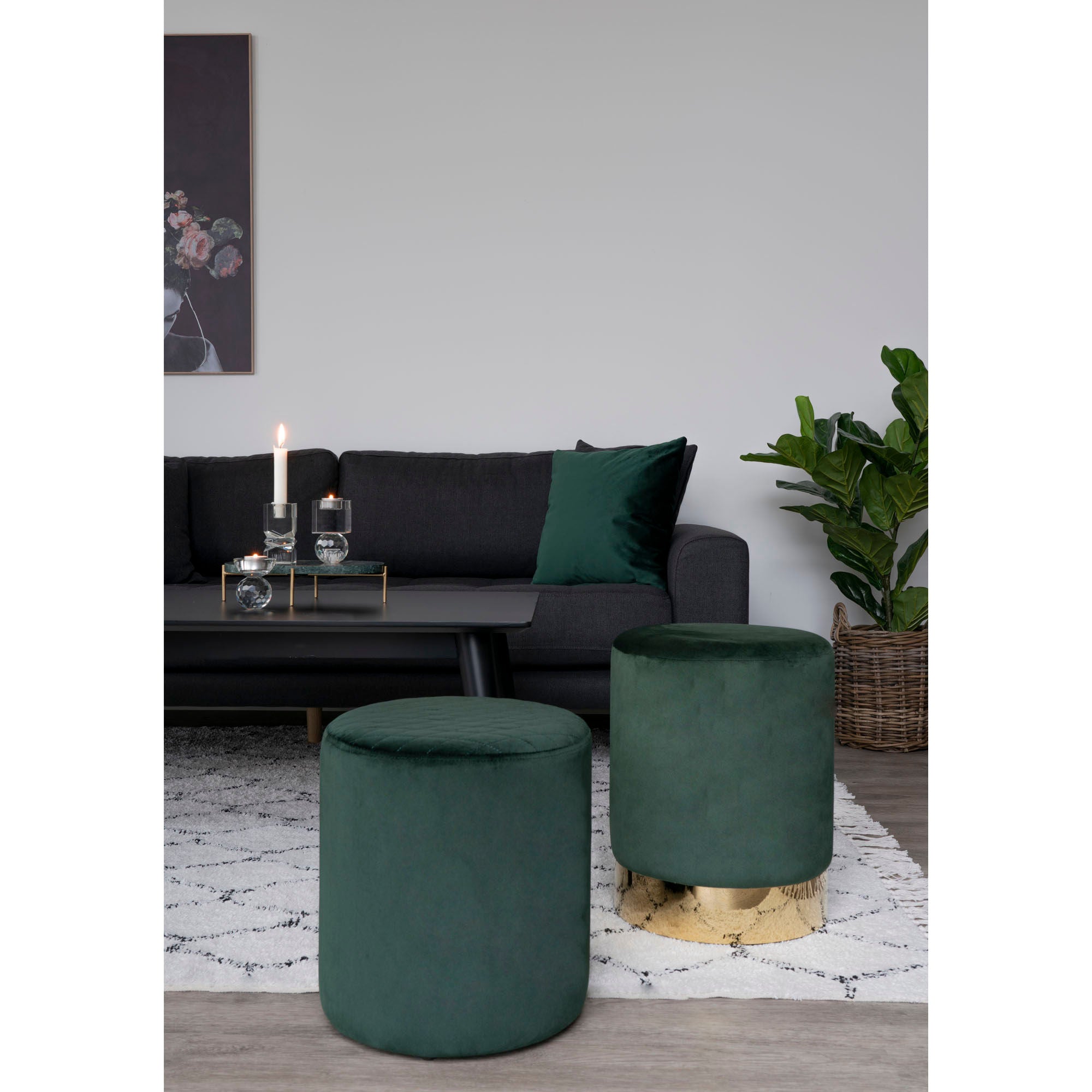 Dom Nordic Ejby Pouf