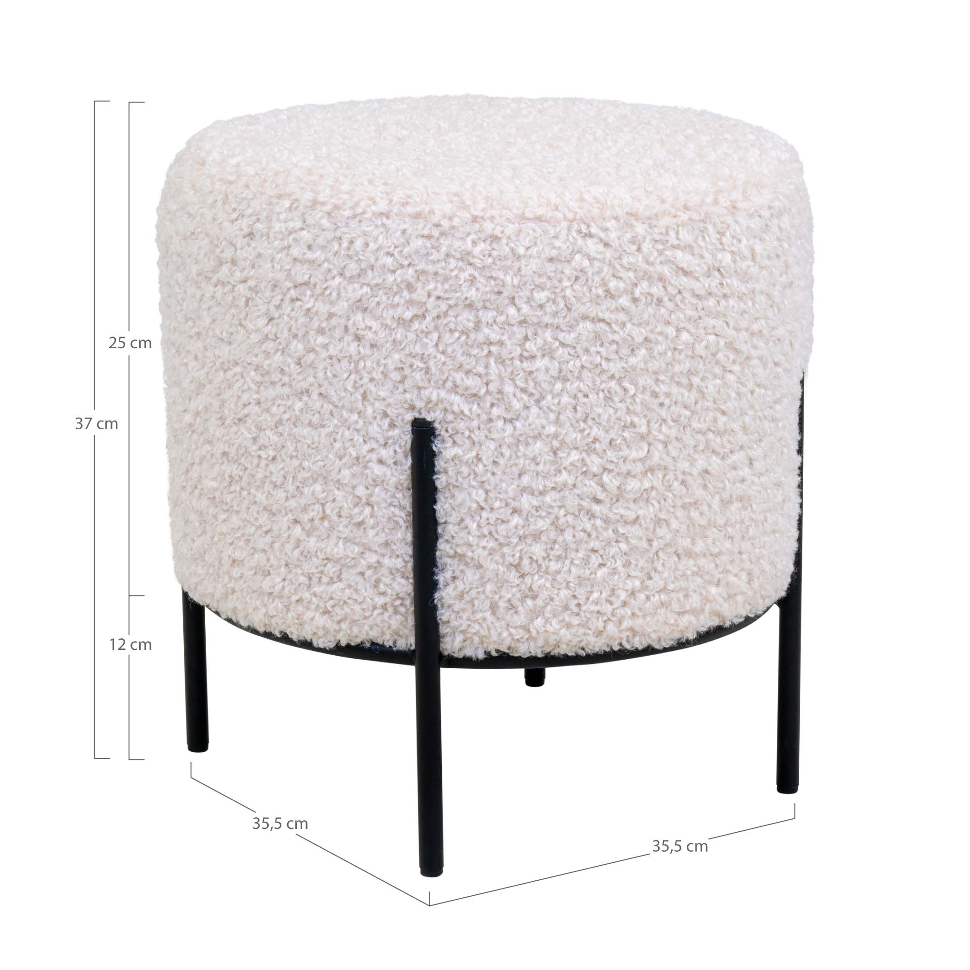 Dom Nordic Alford Pouf