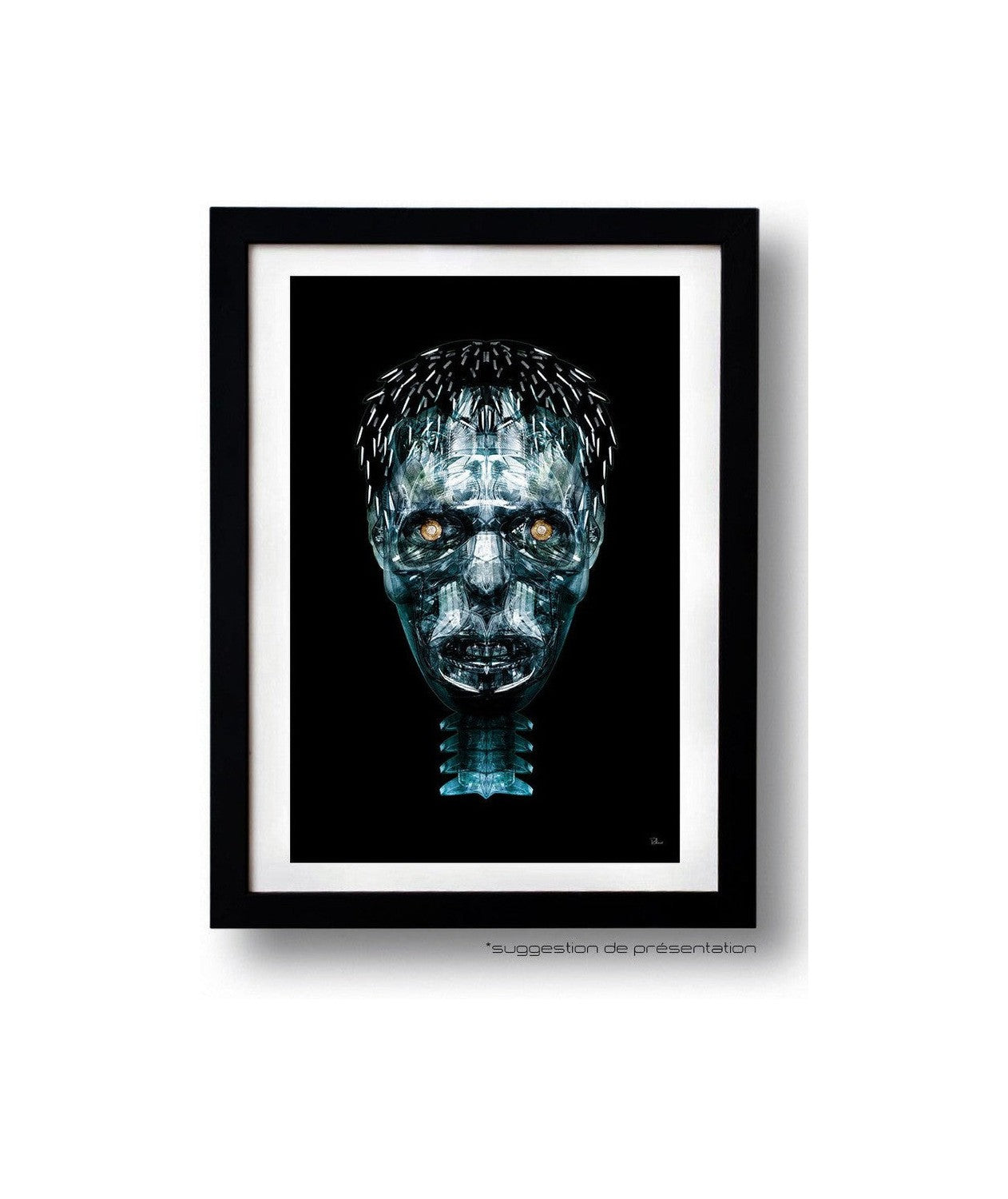 Affiche Dead & Blue Par Rubiant