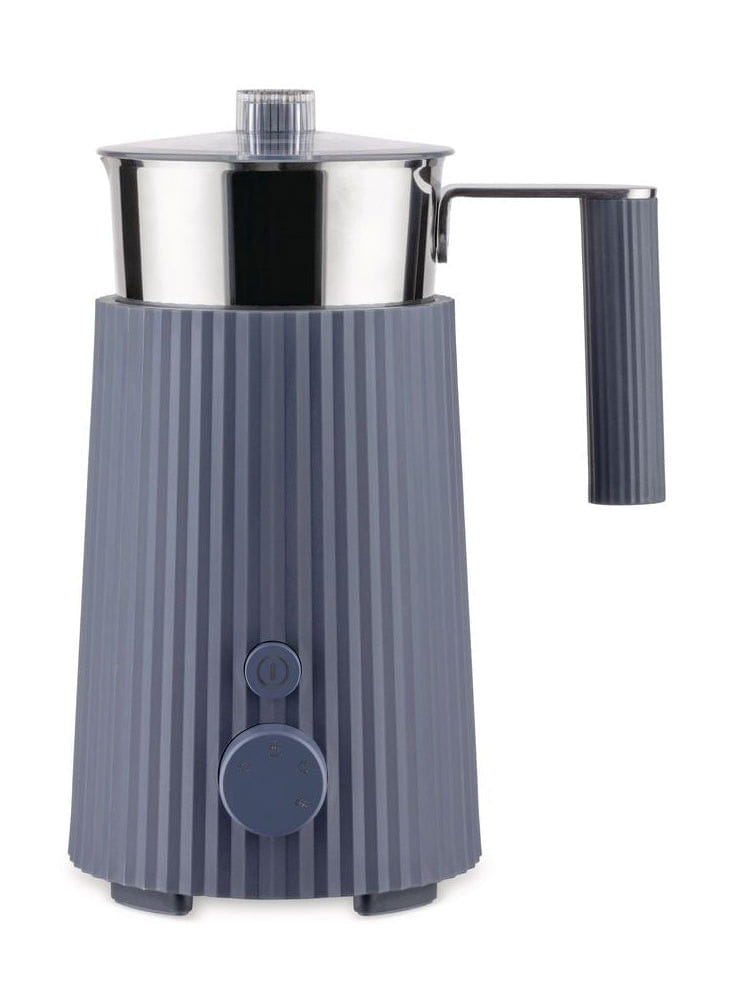 [product_category]-Alessi Plissé Multi Function Induction Milk Frother 350 Ml, Grey-Alessi-8003299468515-MDL13 G-ALE-1