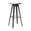 Andersen Furniture HC1 Bar Stool Black Oak, H 80 cm